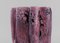 Vase en Céramique Émaillée avec Vernis Cristal dans les Tons Violets de Vallauris 5