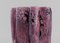 Vase in Glazed Ceramic with Crystal Glaze in Violet Tones from Vallauris 5