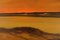 Poul Hansen, Landscape with Sunset, Denmark, Oil on Canvas 3