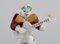 Figure in Hand-Painted Porcelain Bassist by Peter Strang for Meissen, Image 2