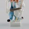 Figure in Hand-Painted Porcelain Double Bassist by Peter Strang for Meissen 4