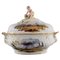 Large Antique Lidded Tureen in Hand-Painted Porcelain from Meissen 1