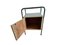 Vintage Retro Side Table with Storage, Image 2