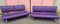 Leather Sofa by Steiner, Set of 2, Image 1
