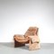 Proposals Chair & Ottoman by Vittorio Introini for Saporiti, Italy, 1970, Set of 2 6