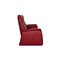 Red Himolla Leather Three Seater Couch 7