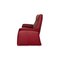 Red Himolla Leather Three Seater Couch, Image 9