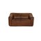 Brown Leather Ds 47 Two-Seater Couch from de Sede 1