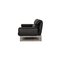 Schwarzes Plura Leder Zwei-Sitzer Sofa mit Entspannungsfunktion von Rolf Benz 10