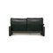 Dark Green Manhattan Leather Two-Seater Couch with Relax Function from Erpo 10