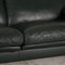 Dark Green Manhattan Leather Two-Seater Couch with Relax Function from Erpo, Image 4