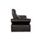 Black Mondo Leather Three-Seater Couch with Relaxation Function 13