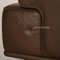 Dark Brown Leather Four Seater Couch from de Sede 7