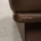 Dark Brown Leather Four Seater Couch from de Sede 5