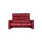 Red Himolla Leather Sofa Set, Set of 2, Image 8