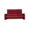Red Himolla Leather Sofa Set, Set of 2 12