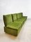 Mid-Century Modular Sofa in Forest Green, Set of 8 6