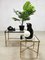 Lámparas de mesa vintage de cerámica con gatos negros. Juego de 2, Imagen 4