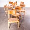 Stacking Dining Chairs by Stafford for Tecta, 1950s, Image 7