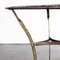 Small French Round Metal 1348 Gueridon Table, 1950s, Image 6