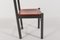 Minimalistische Sattelleder Stühle von Ibisco, 4er Set 11