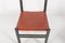 Minimalistic Saddle Leather Chairs from Ibisco, Set of 4 6