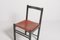Minimalistische Sattelleder Stühle von Ibisco, 4er Set 7