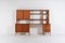 Swedish Modern Teak Cabinet Desk Bookshelf, 1960s, Image 1