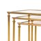 Brass Nesting Tables, Set of 3, Image 8