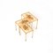 Brass Nesting Tables, Set of 3 14