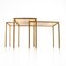 Brass Nesting Tables, Set of 3, Image 10