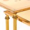 Brass Nesting Tables, Set of 3, Image 17