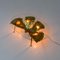 Brass Butterfly Light Sculpture & Side Table by Henri Fernandez for Jacques Duval-Brasseur 4