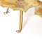 Brass Butterfly Light Sculpture & Side Table by Henri Fernandez for Jacques Duval-Brasseur 15