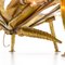 Brass Butterfly Light Sculpture & Side Table by Henri Fernandez for Jacques Duval-Brasseur 12