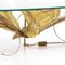 Brass Butterfly Light Sculpture & Side Table by Henri Fernandez for Jacques Duval-Brasseur 27