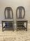 19th Century Swedish Painted Naive Chairs, Set of 2, Image 1