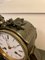 Reloj de repisa francés victoriano antiguo de bronce y mármol, Imagen 7
