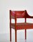 Scandinavian Modern Red Stained Armchair from Nässjö Stolfabrik, Sweden, 1960s, Image 5