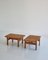 Side Tables in Oak and Rattan Cane by Børge Mogensen for Fredericia, Denmark, 1950s, Set of 2 7