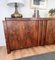 Italienisches Art Deco Mid-Century Sideboard aus Nusswurzel und Messing von Paolo Buffa, 1940er 5