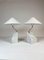 Mid-Century Marble and Steel Table Lamps from Bergboms, 1970s, Sweden, Set of 2 8