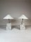Mid-Century Marble and Steel Table Lamps from Bergboms, 1970s, Sweden, Set of 2 12