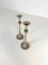 Art Deco Candelholders in Pewter and Brass, Sweden, 1930s, Set of 2 9