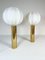 Mid-Century Large Brass B-010 Table Lamps from Bergboms, 1960s, Sweden, Set of 2 3