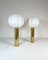 Mid-Century Large Brass B-010 Table Lamps from Bergboms, 1960s, Sweden, Set of 2 4