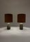 Mid-Century Rubus Ceramic Table Lamps by Gunnar Nylund for Rörstrand, Sweden, Set of 2 8