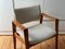 Silla de escritorio o sillón danesa de teca de Arne Wahl Iversen para Komfort, Imagen 8
