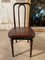 Antique Bentwood and Leather Dining Chairs from Thonet, 1890, Set of 4, Image 4
