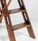 Early 20th Century French Oak Library Folding Step Ladder, Image 5